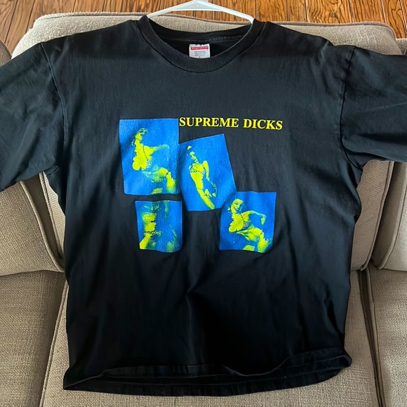 SUPREME DICKS T SHIRT - Picture 2 of 4